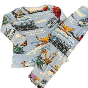 Books to bed 18 months steam train dream train pajamas